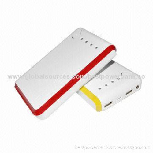 High-capacity 11,000mAh Power Banks, Dual-USB 5V/1A/2.1A with Flashlight Function